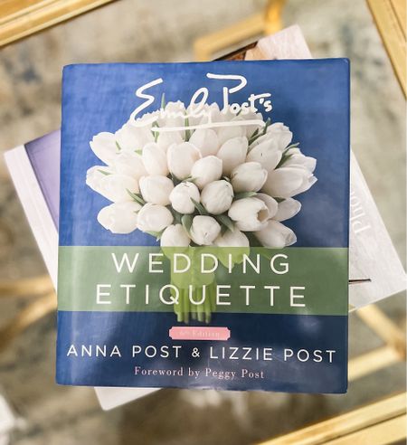 Emily Post wedding etiquette book is a must have for brides. 


#LTKSeasonal #LTKHoliday #LTKwedding #LTKGiftGuide #LTKfindsunder50