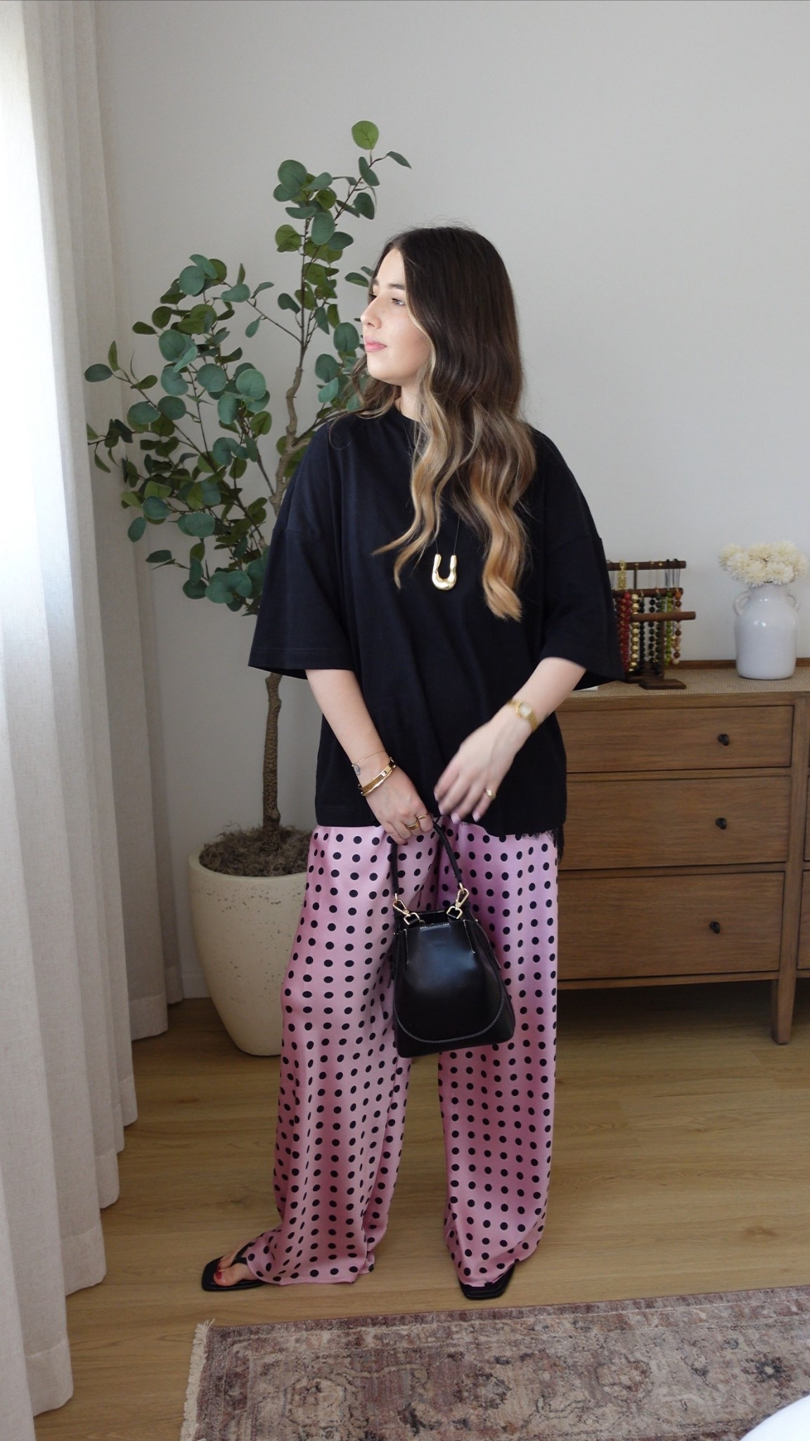 Ride or die for a polka dot! 

Wearing a size 8 in the top and 10 in the pants  

#LTKspringtrends #LTKspring #LTKootd