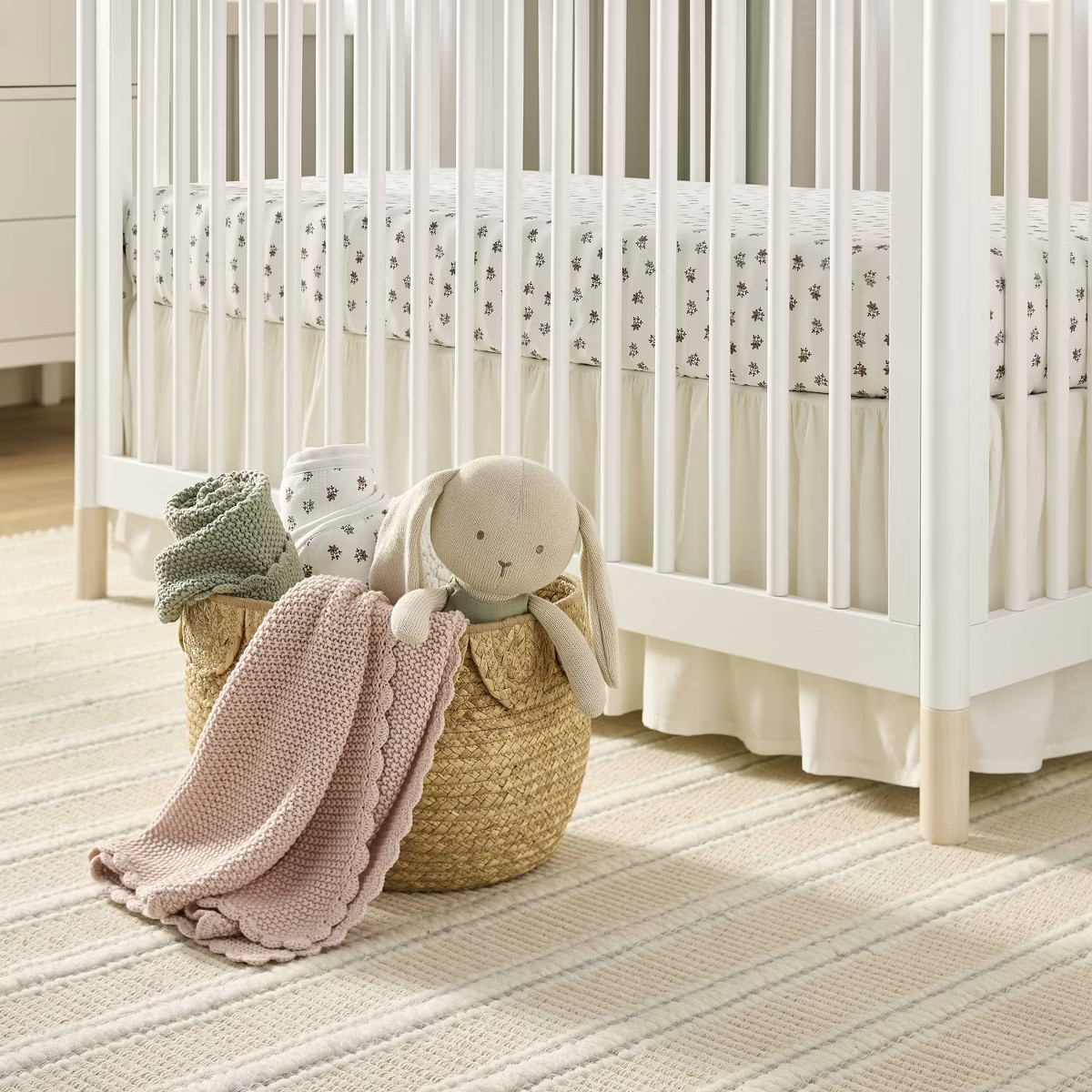 Scalloped Trim Knit Baby Blanket - Hearth & Hand™ with Magnolia | Target
