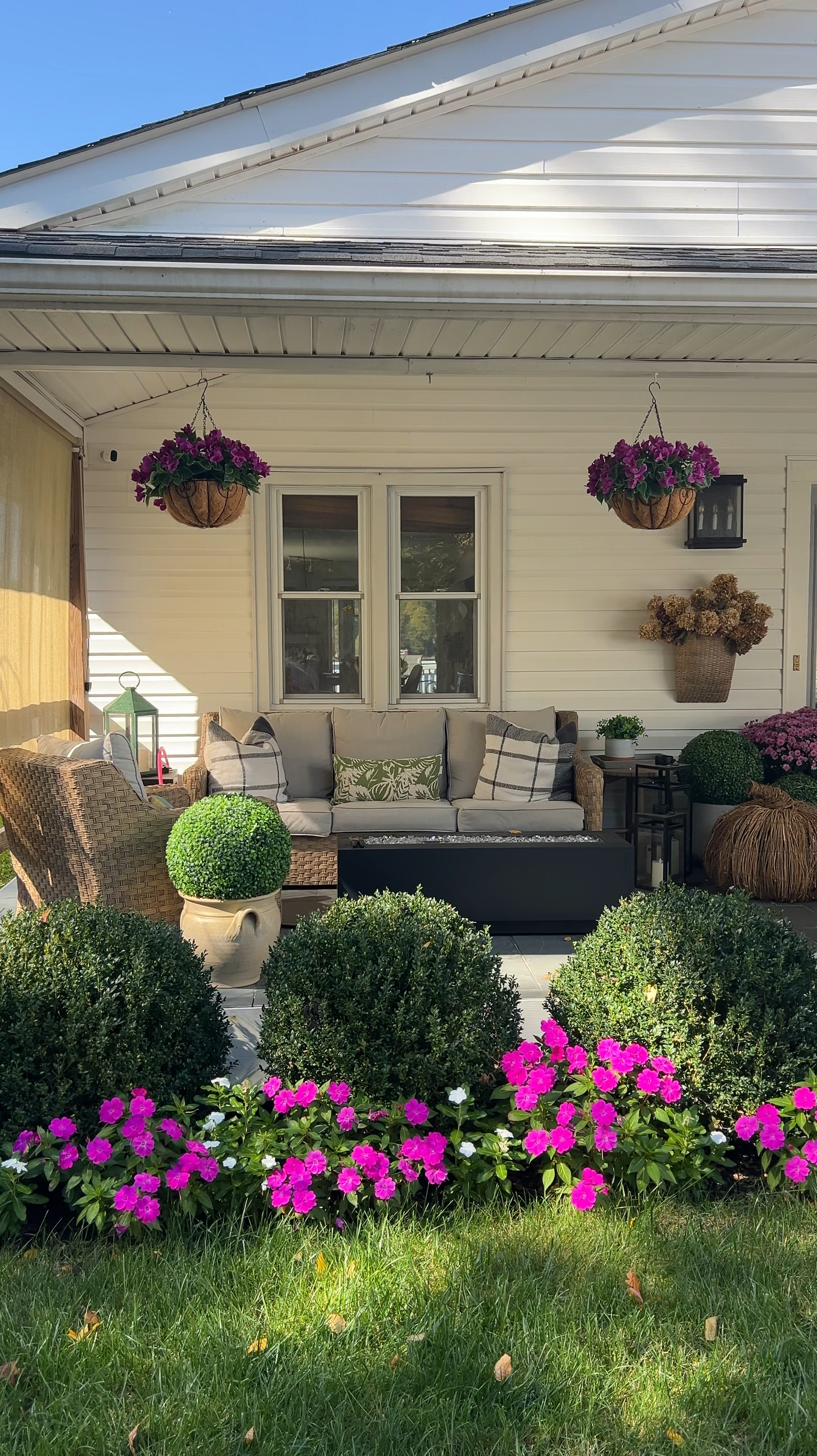 Fall porch days