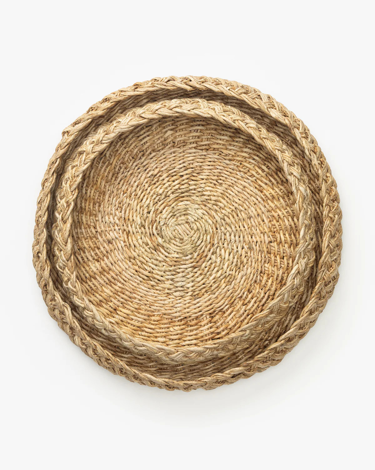 Abaca Braided Rope Tray | McGee & Co. (US)