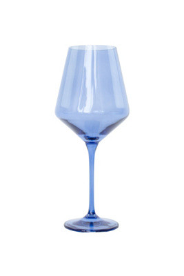 Estelle Colored Glass Wine Glass Set | Anthropologie (US)