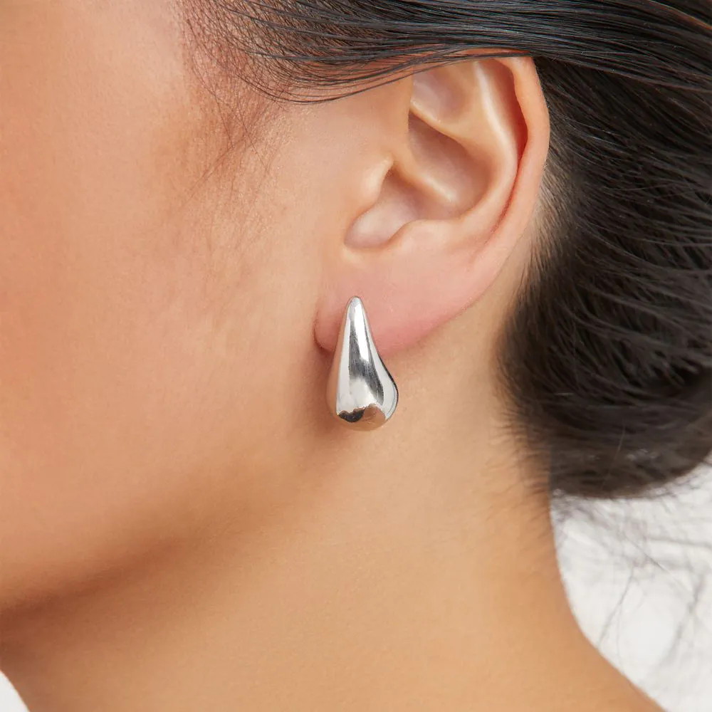 Drop Earrings In Silver | EGO (UK)