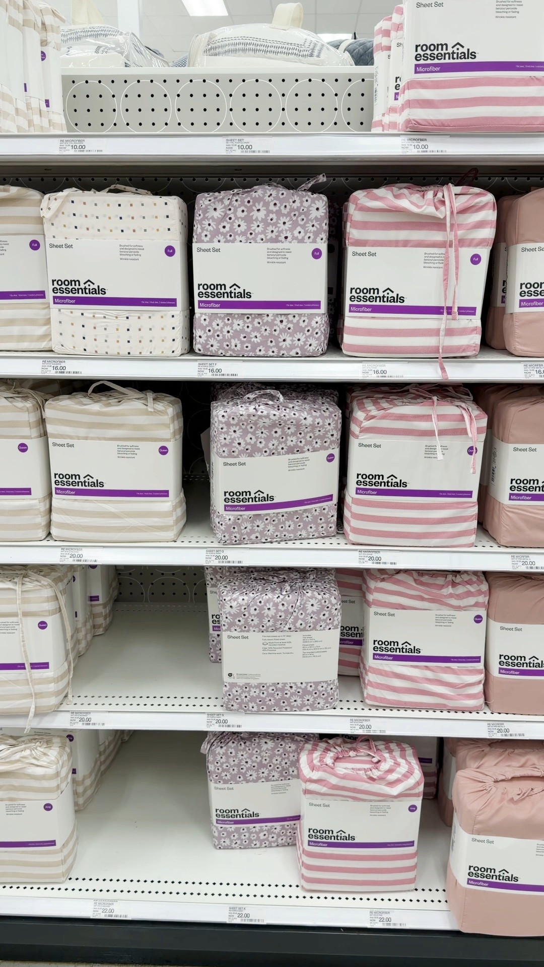 Budget friendly sheets that come in 1 million prints. We have several of these in our home. I love them because they do not wrinkle and they’re about as affordable as you can get

Target, bedding, sheets, room, essentials, college, dorm, kids bedroom, pattern, sheets, printed sheets, plaid sheets, affordable, signed, budget, friendly, spring 

#LTKSaleAlert #LTKSeasonal #LTKHome