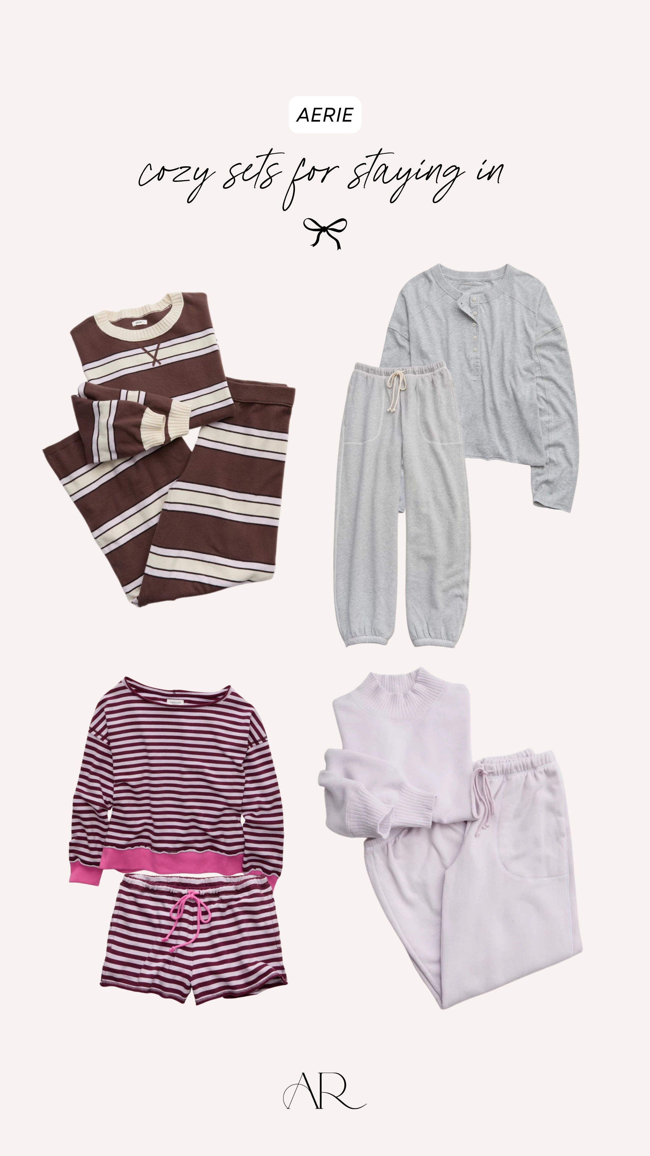 been sick the past few days so I have been living in aerie loungewear! here are some favs!

anti-pooch outfits, matching sets 

 #LTKgrwm #LTKootd #LTKMidsize