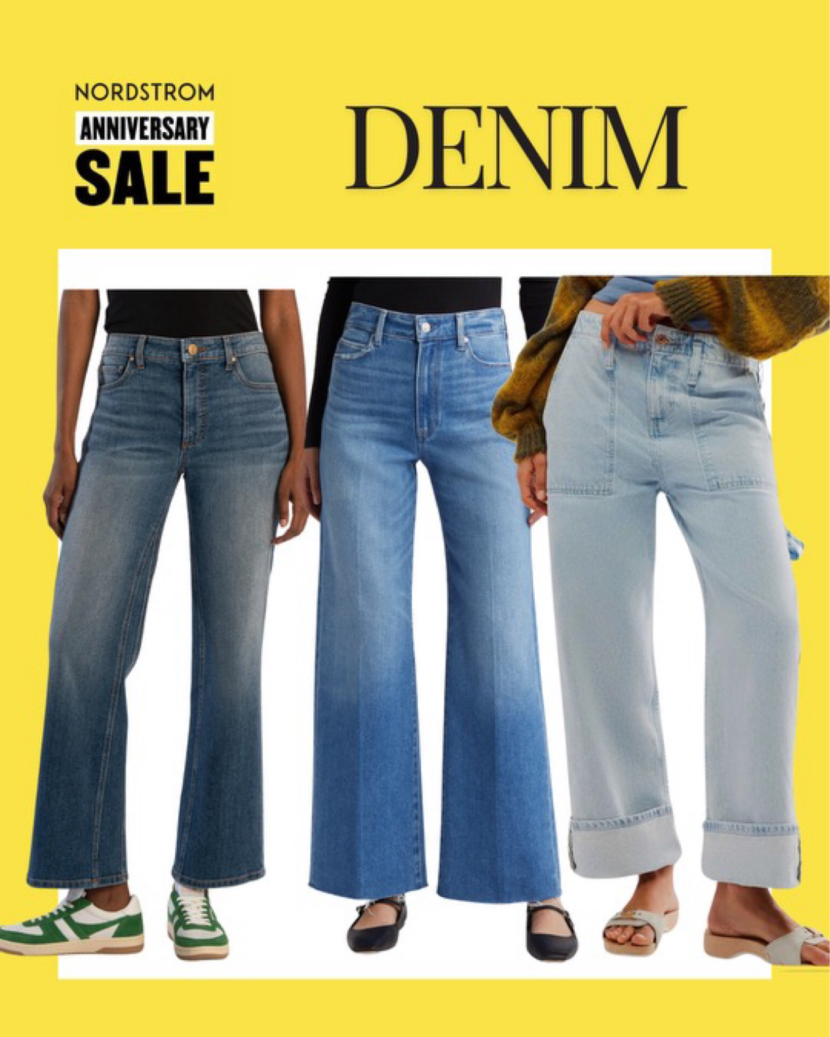 Nordstrom anniversary sale! Our picks for denim! This sale has fabulous jeans that flatter so many shapes and sizes. Now is the time to buy jeans! 💞

#LTKSaleAlert #LTKSummerSales #LTKxNSale