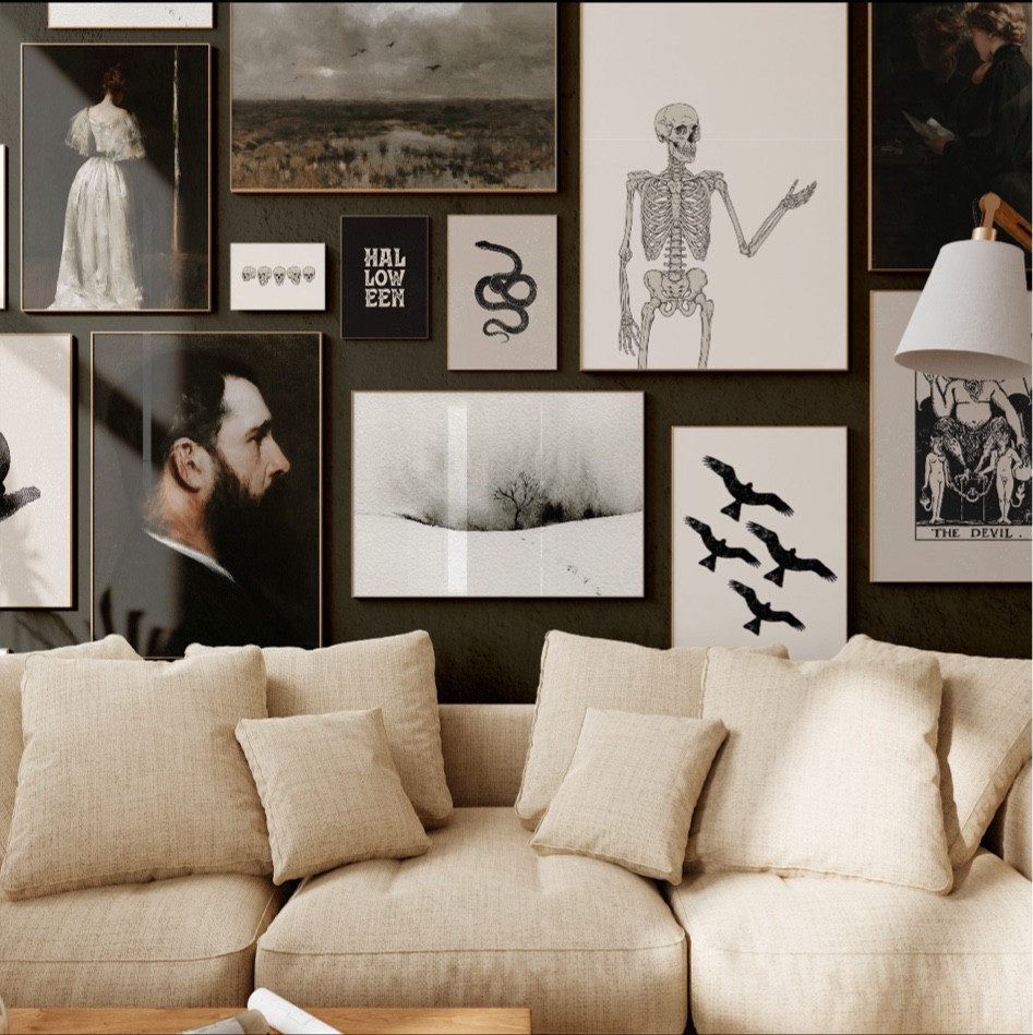 Halloween gallery wall inspo!
-
Etsy - affordable wall art - Halloween decor - minimalist Halloween - printable art - skeleton art print - witch art print - modern Halloween decor - candy corn art print - crow art print - Halloween gallery  wall sets - dark academia decor - affordable Halloween decor 

#LTKunder50 #LTKHalloween #LTKhome