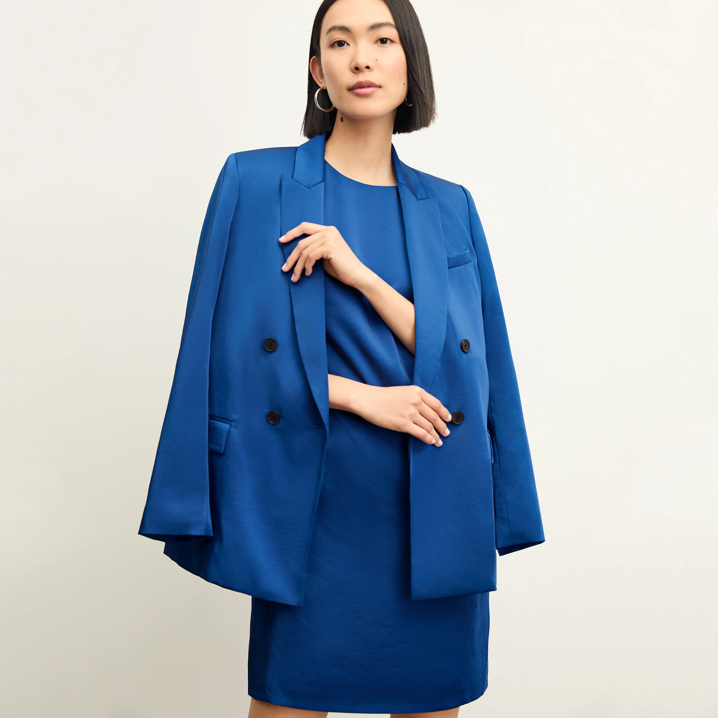 The O'Hara Jacket - Everyday Satin | MM LaFleur