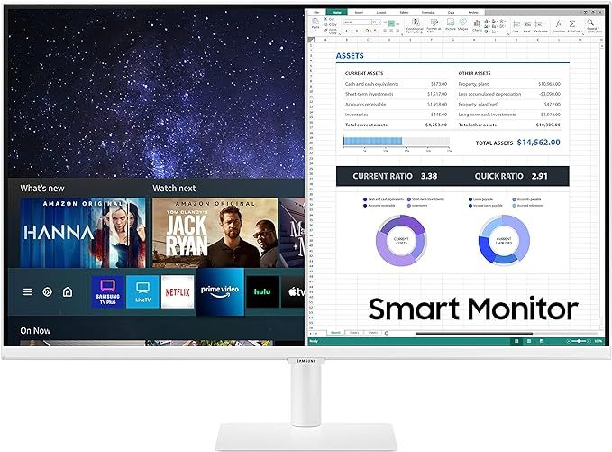 Samsung 27-Inch Class Monitor M5 Series - FHD Smart Monitor and Streaming TV (LS27AM501NNXZA, 202... | Amazon (US)