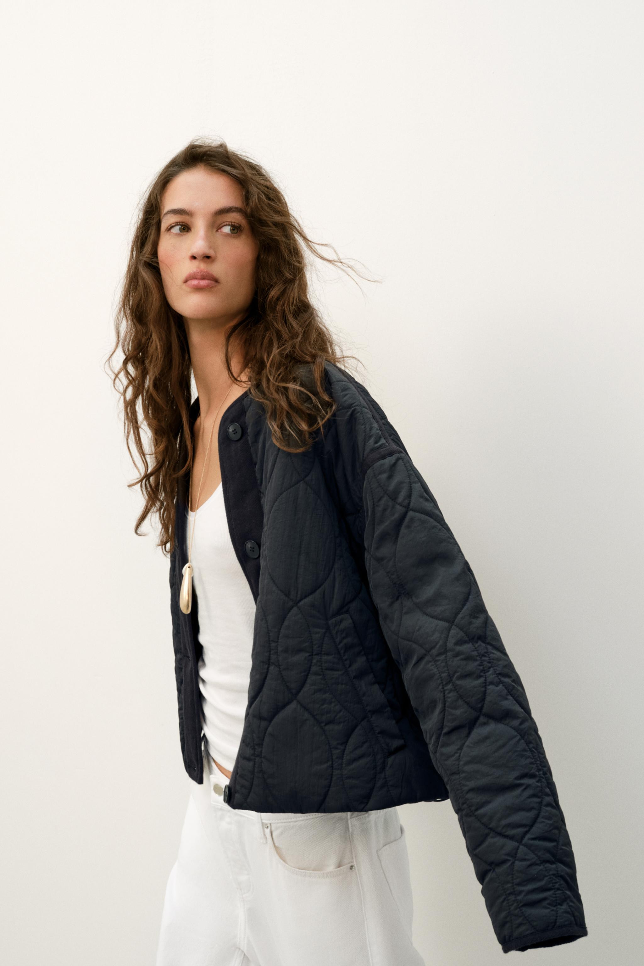 SHORT QUILTED JACKET | Zara FR