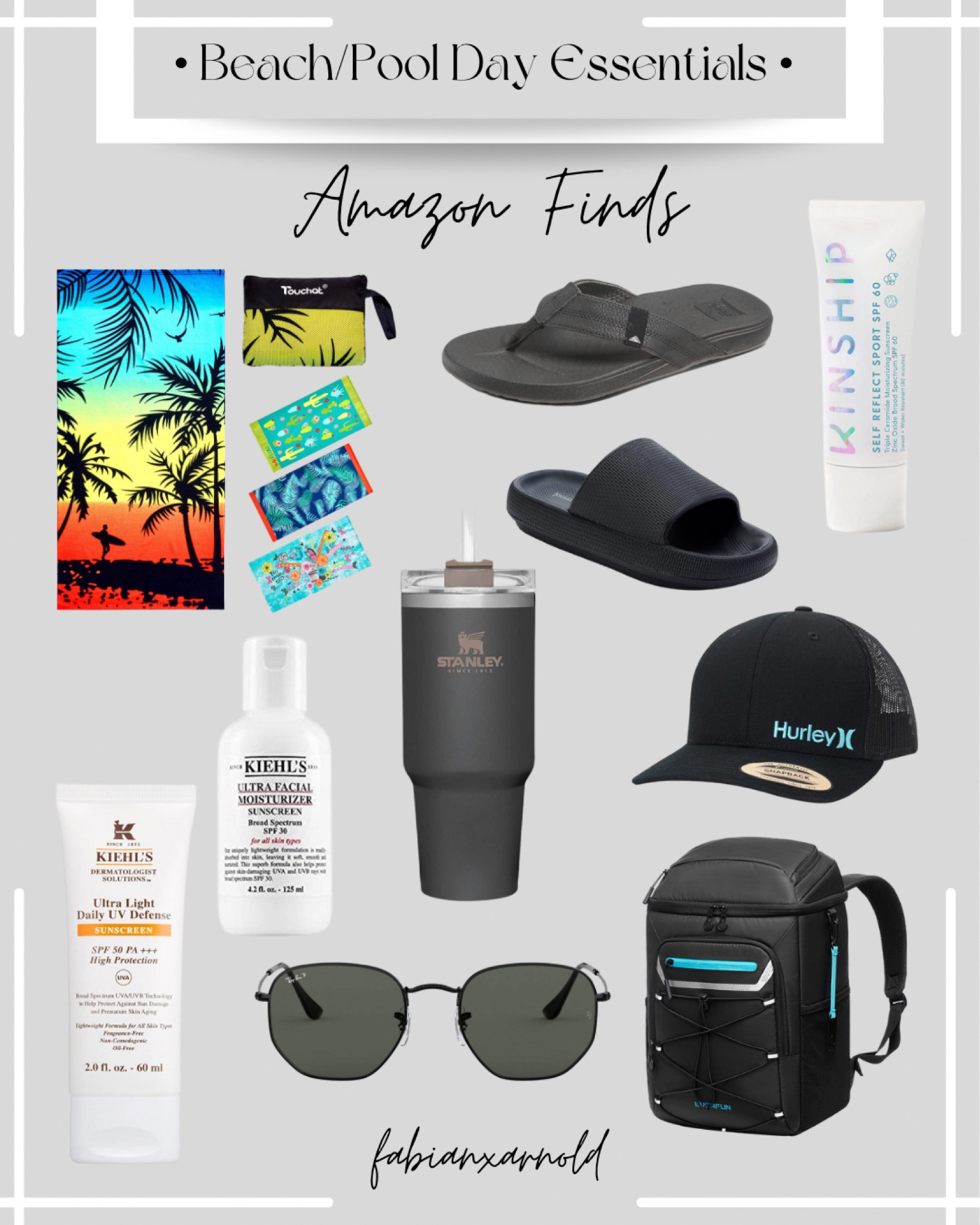 Beach/Pool Day Essentials From Amazon • Men’s • Spring/Summer • Amazon finds • Men’s Essentials • Swim 
#LTKswim #LTKbeauty

#LTKSeasonal #LTKmens #LTKFind