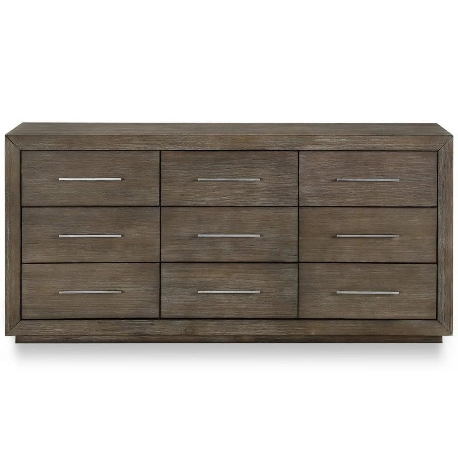 Modus Melbourne 9 Drawer Dresser in Rustic Dark Pine | Walmart (US)