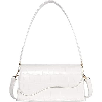 Telena Shoulder Bag for Women, Vegan Leather Women's Shoulder Purses Handbags with 2 Removable Strap | Amazon (US)