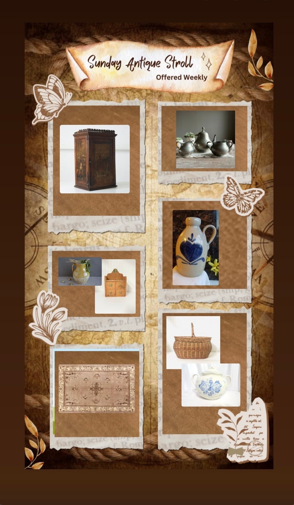 Don’t forget to join me each week for a SUNDAY ANTIQUE STROLL on my LTK Shop…you can also find an array of antiques on our website ~
sugarcreekantiques.com

#LTKHome