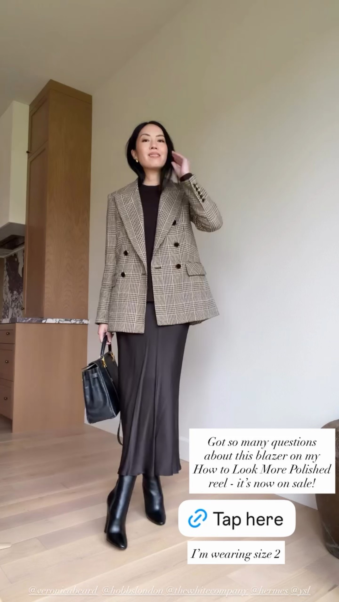 Winter workwear: blazer (on sale now), sweater, skirt and boots! 

Wearing a size 2 in the blazer.

#VeronicaBeard
#Hobbs
#winteroutfit
#chicstyle
#winterjacket

#LTKWorkwear #LTKootd #LTKgrwm