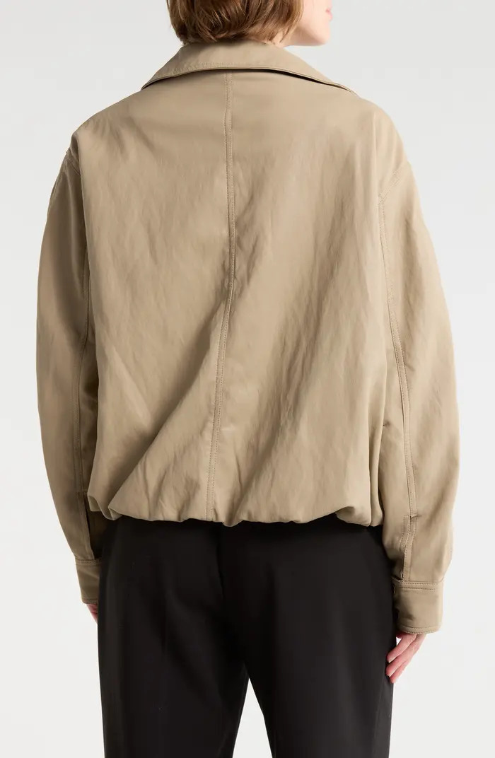Faux Leather Bomber Jacket | Nordstrom Rack