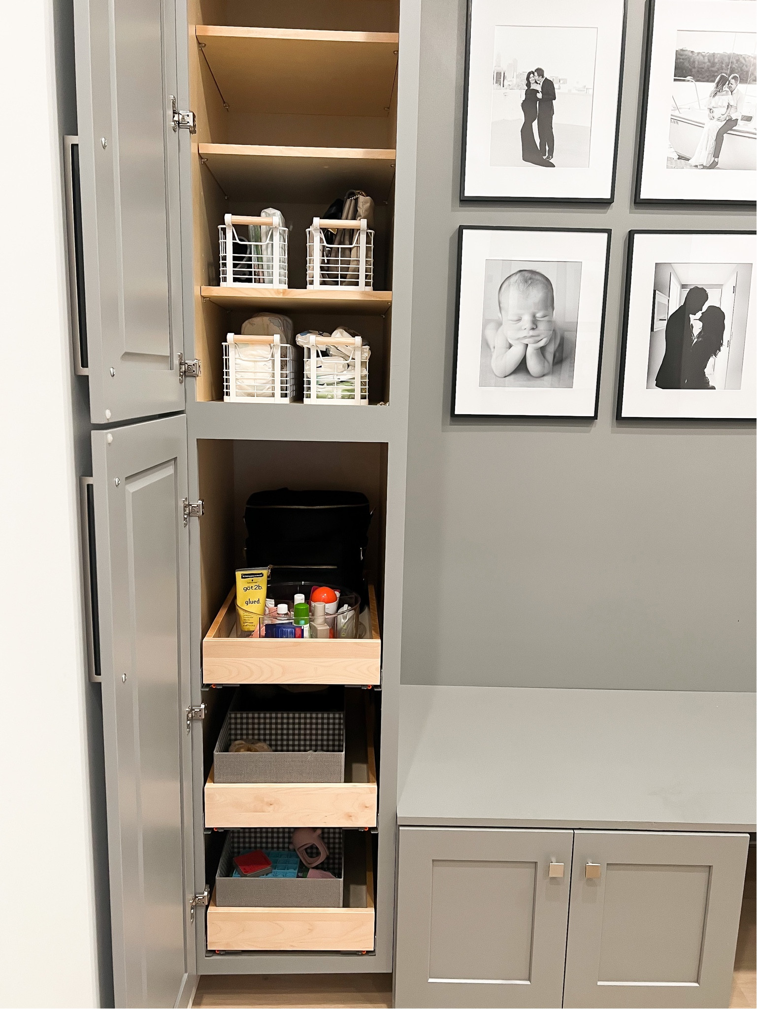 Mudroom organization. Gallery wall frames. Long baskets  

#LTKbump #LTKunder50 #LTKhome