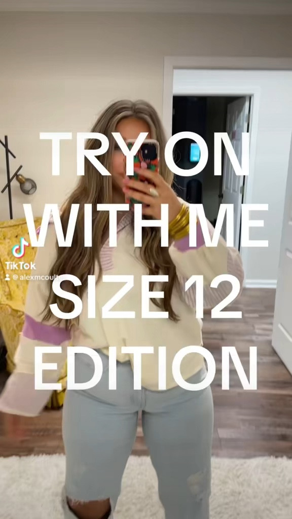 Hi hi!!! I’m 5’4 & size 12 and wearing a large in everything. Everything is on Copperpennyboutique.com. 
**im sorry, it won’t let me link it!!! 

#LTKmidsize #LTKfindsunder50 #LTKsalealert