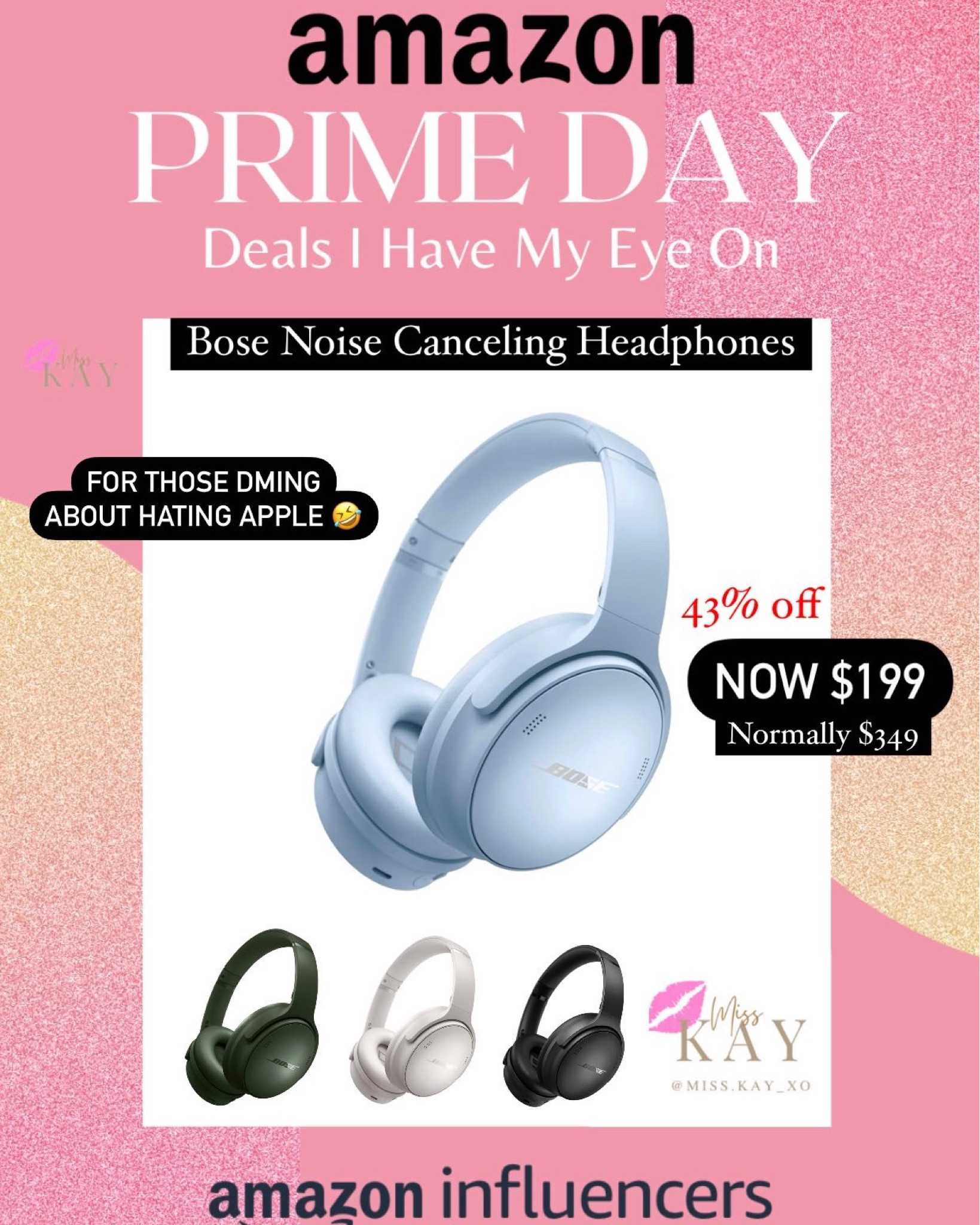 Bose noise canceling headphones are on major sale during the Amazon Prime Day! 

#LTKHome #LTKWorkwear #LTKFitness