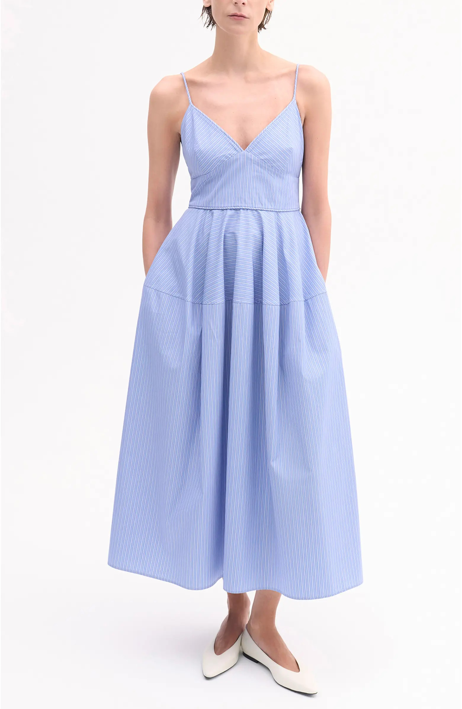 CO Striped Camisole Dress in Cotton | Nordstrom | Nordstrom