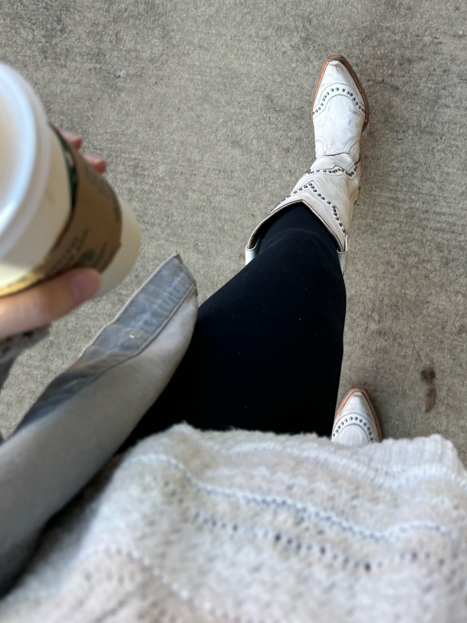 Church fit from Sunday! Trying to dress a bump is hard 😂 so in between my usual closet and maternity clothes! Just awkward! But trying to be cute!! My boots are part of Amazon primes day!

#LTKFindsUnder50 #LTKStyleTip #LTKGiftGuide