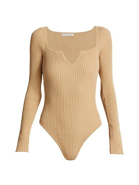 Clarion Ribbed Bodysuit | Saks Fifth Avenue