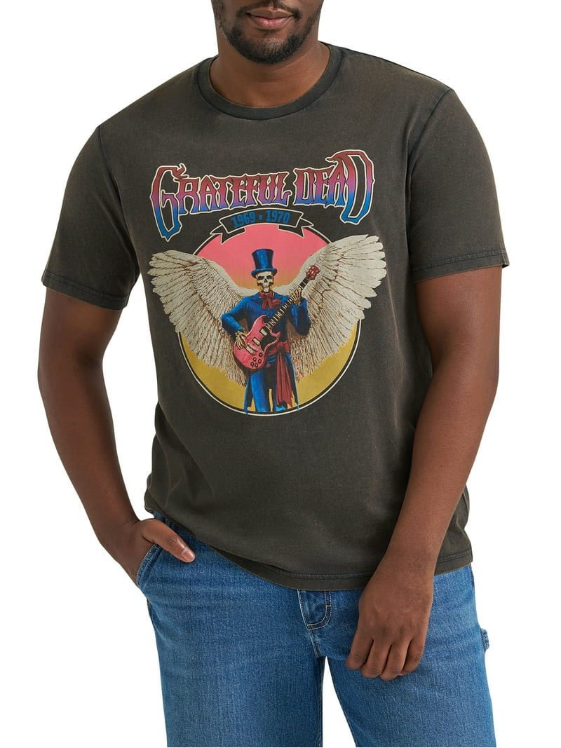 Lee® Men's Short Sleeve Grateful Dead Graphic Band Tee, Sizes S-3XL | Walmart (US)