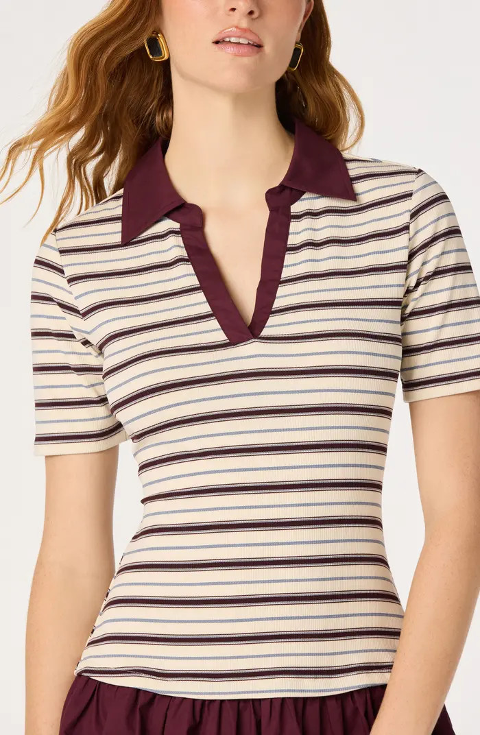 ASTR the Label Emmalee Mixed Media Bubble Hem Minidress | Nordstrom | Nordstrom