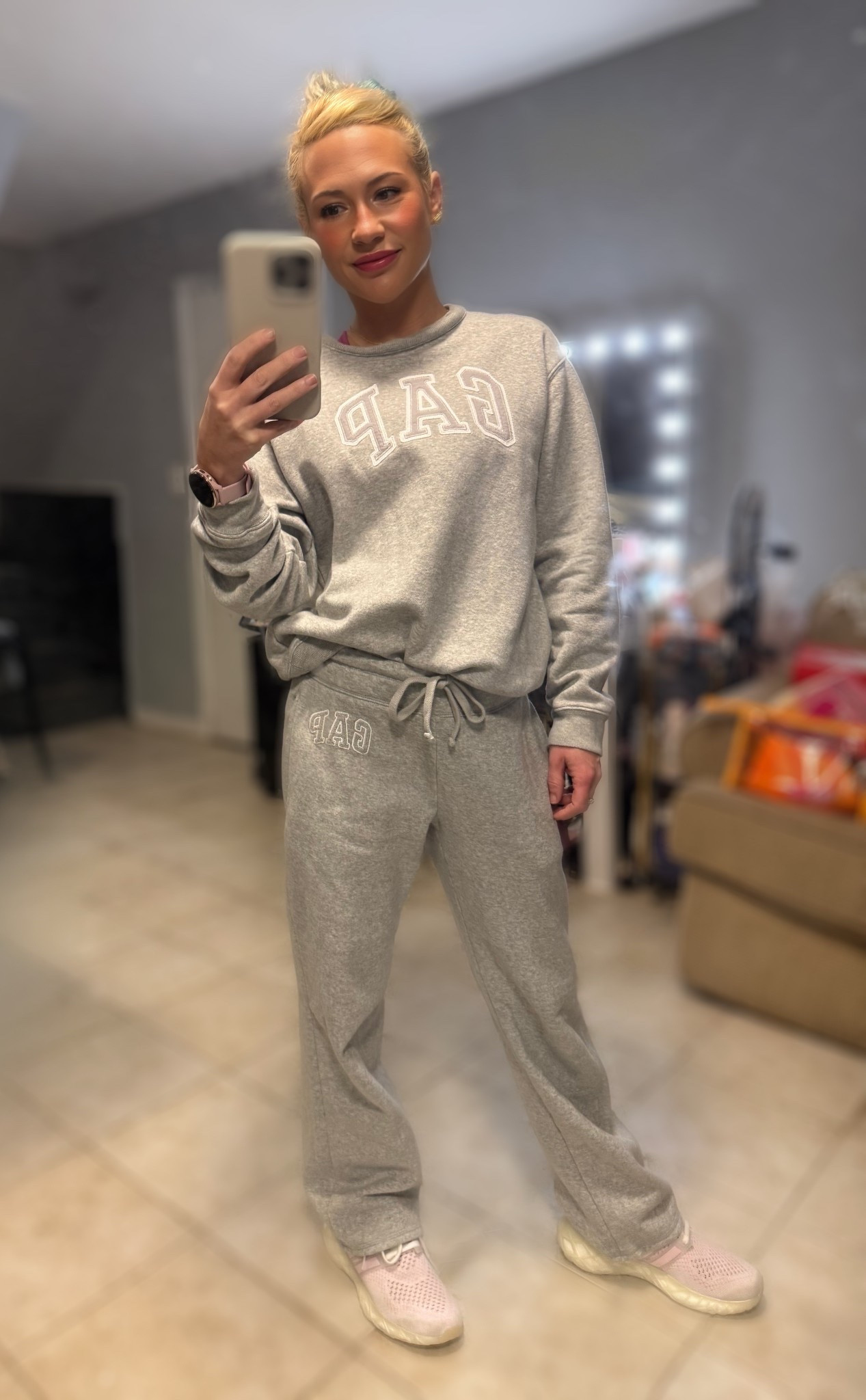 Comfort is my aesthetic.  Gap will always be in my closet.  This sweat set is so comfortable! #gap #garmin #adidass

#LTKPetite #LTKootd #LTKActive