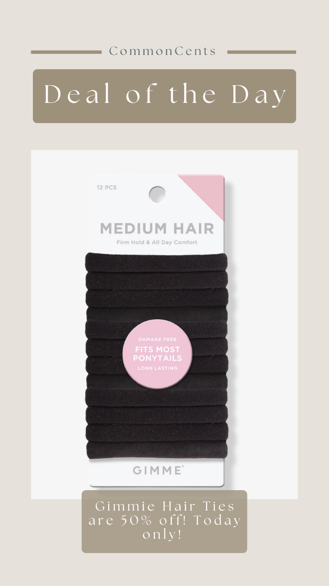 These are truly the best hair ties I have ever used! They don’t pull you hair out and the hold is next level! And they are 50% off today only!

#LTKbeauty #LTKFind #LTKsalealert