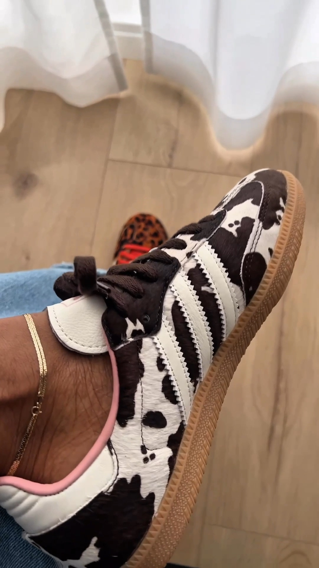 Now on sale! Shockingly, lol. Adidas samba cow print. Stunning in person 😍

#LTKSaleAlert #LTKootd