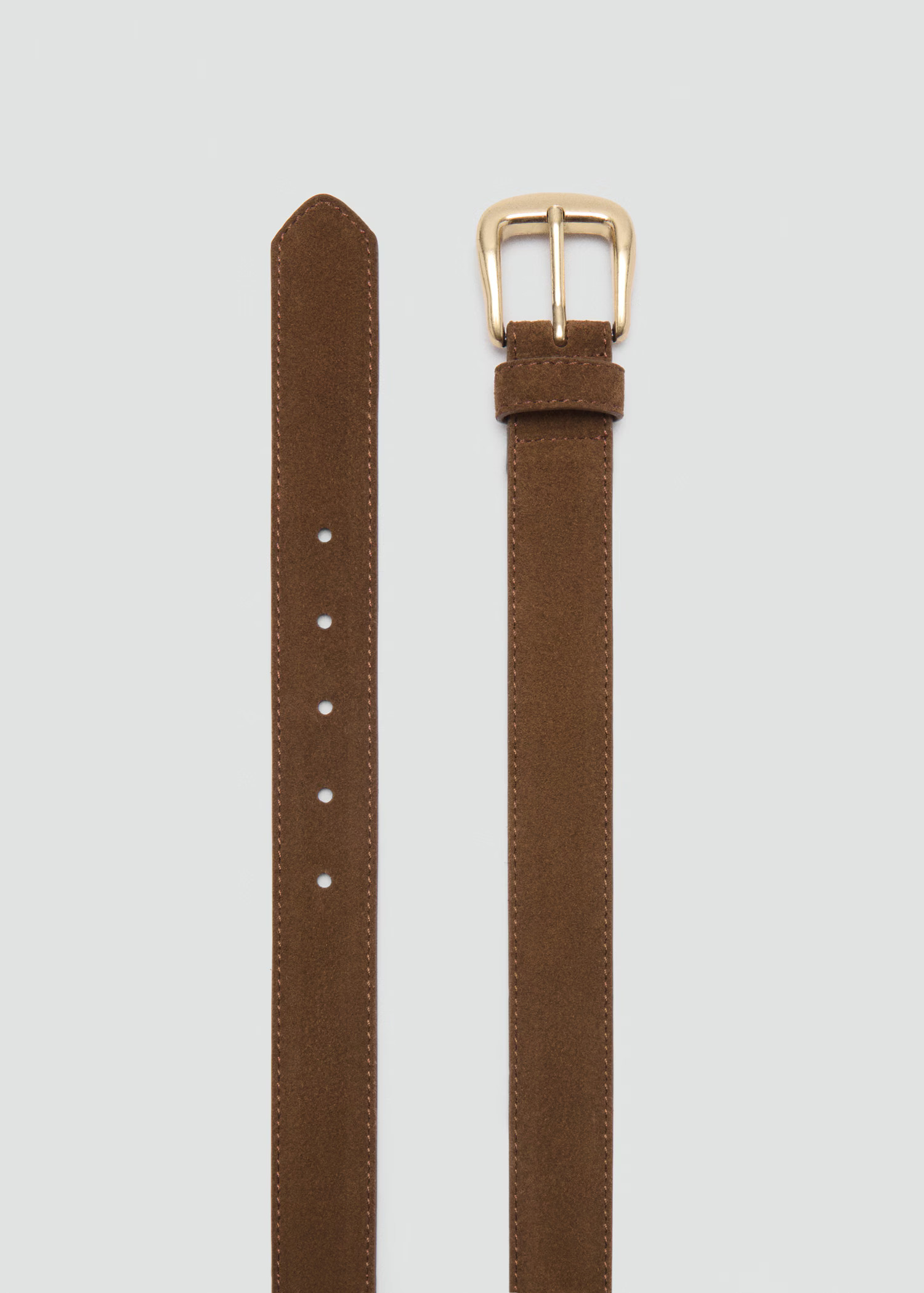 Buckle leather belt - Women | MANGO USA | Mango (US/MX/AU)
