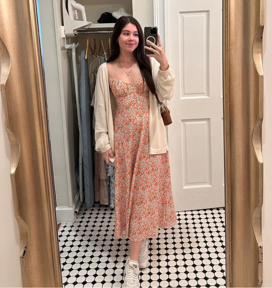 Spring/Summer time floral dress from Princess Polly! Perfect for lunch or dinner dates with friends!

#LTKfindsunder100 #LTKstyletip #LTKSeasonal