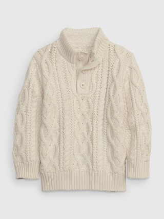 Toddler Cable-Knit Sweater | Gap (US)