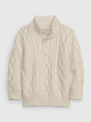 Toddler Cable-Knit Sweater | Gap (US)