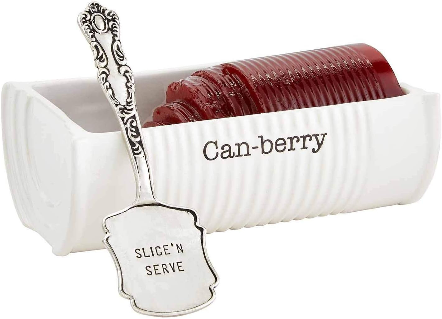 Mud Pie Can-Berry Ceramic Cranberry Serving Dish and Spatula Set | Amazon (US)
