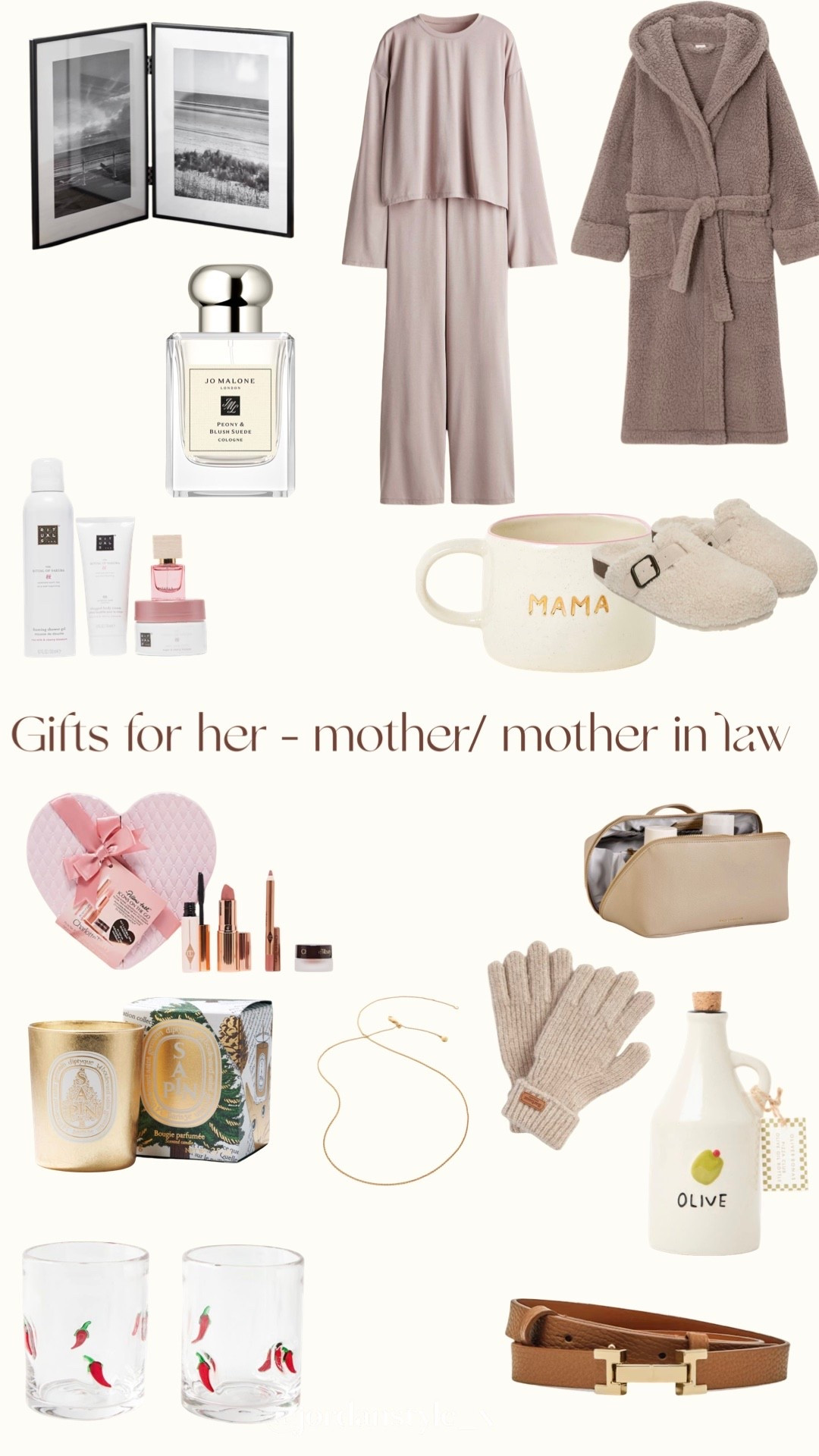 Gift guide mother/mother in law 