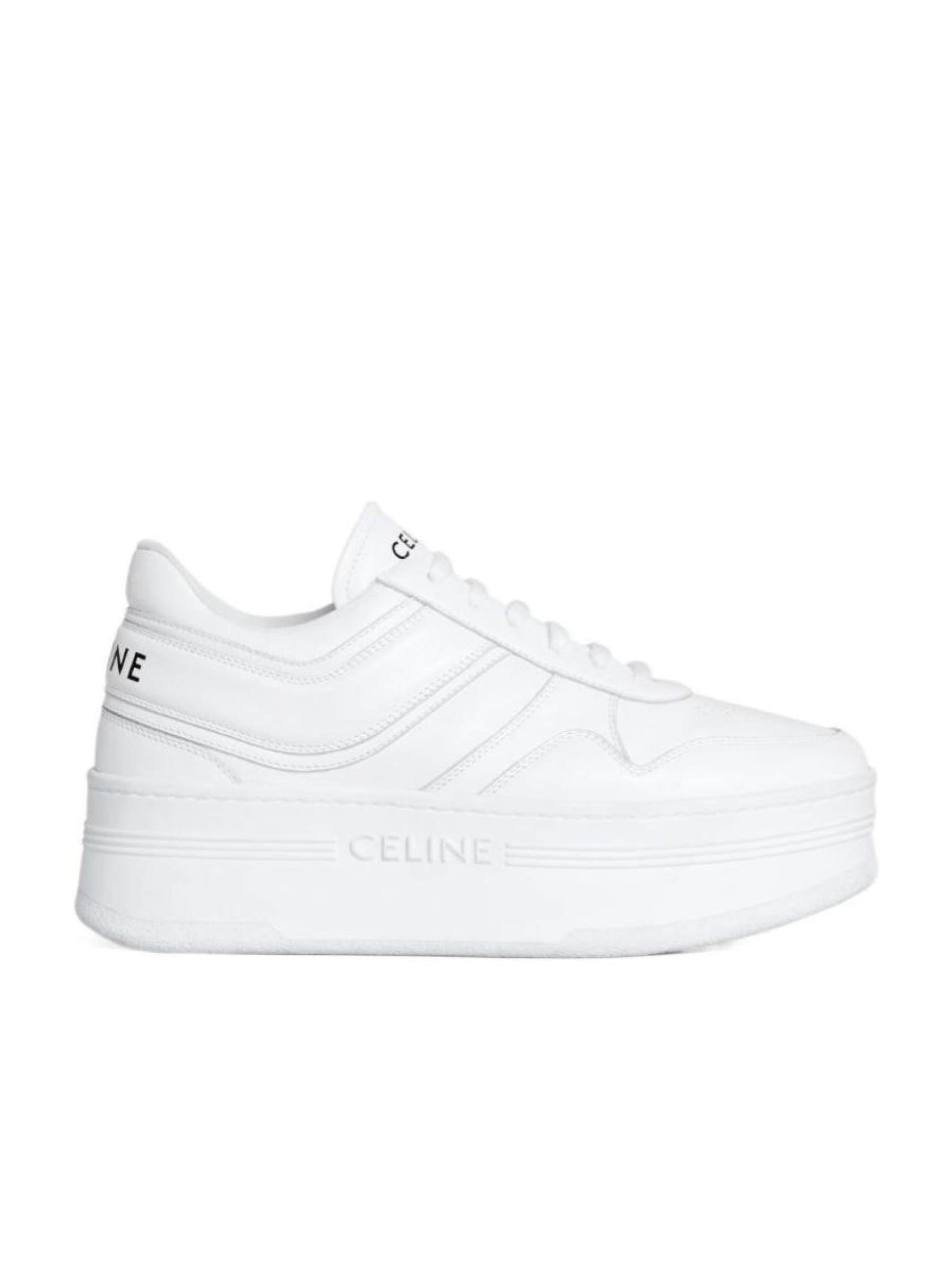 BLOCK SNEAKERS WITH WEDGE OUTSOLE in CALFSKIN | Senser US