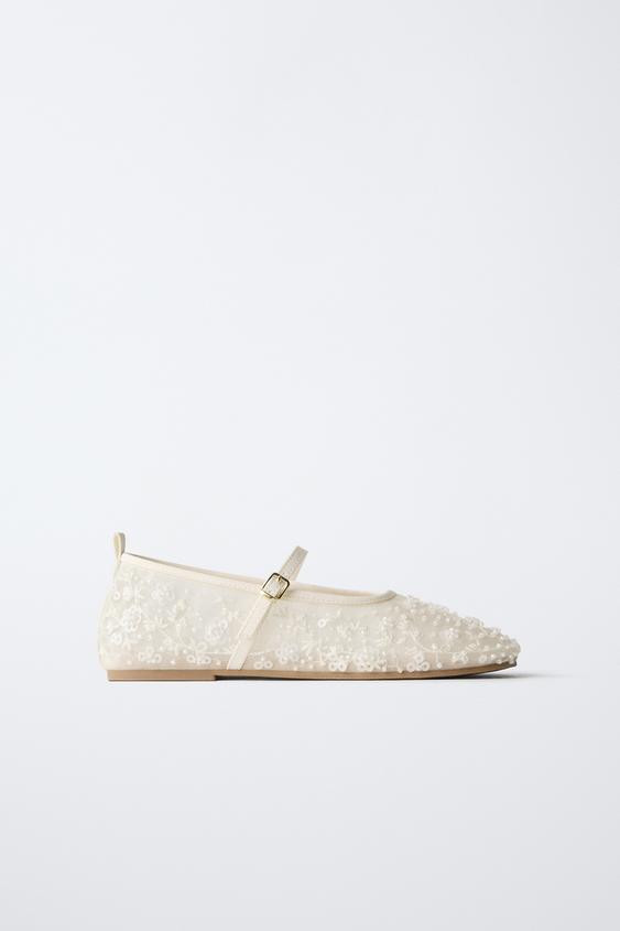 PEARL BALLET FLATS | Zara US