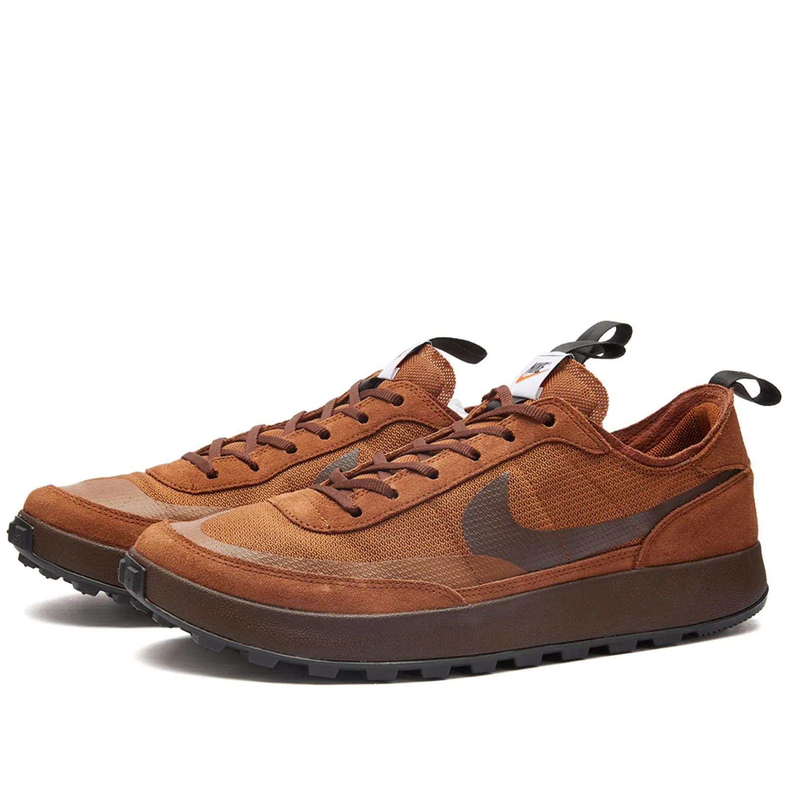 Tom Sachs General Purpose Shoe Pecan & Dark Field Brown | END. (NL) | End Clothing (US & RoW)
