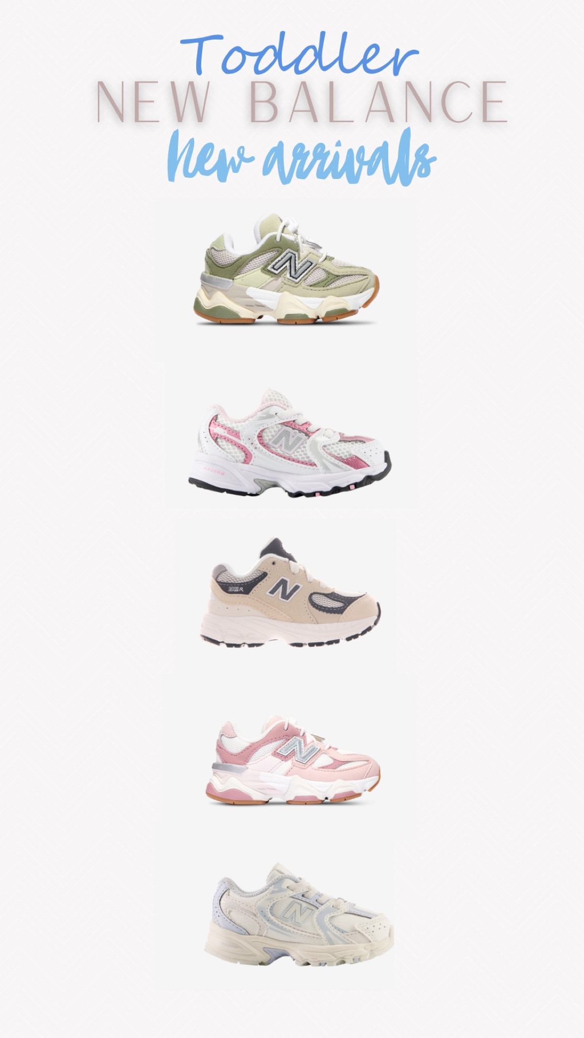 Toddler New Balance: New Arrivals! 





Toddler, Toddler Girl, Baby Girl, Baby Boy, Toddler Boy 

#LTKshoecrush #LTKbaby #LTKkids