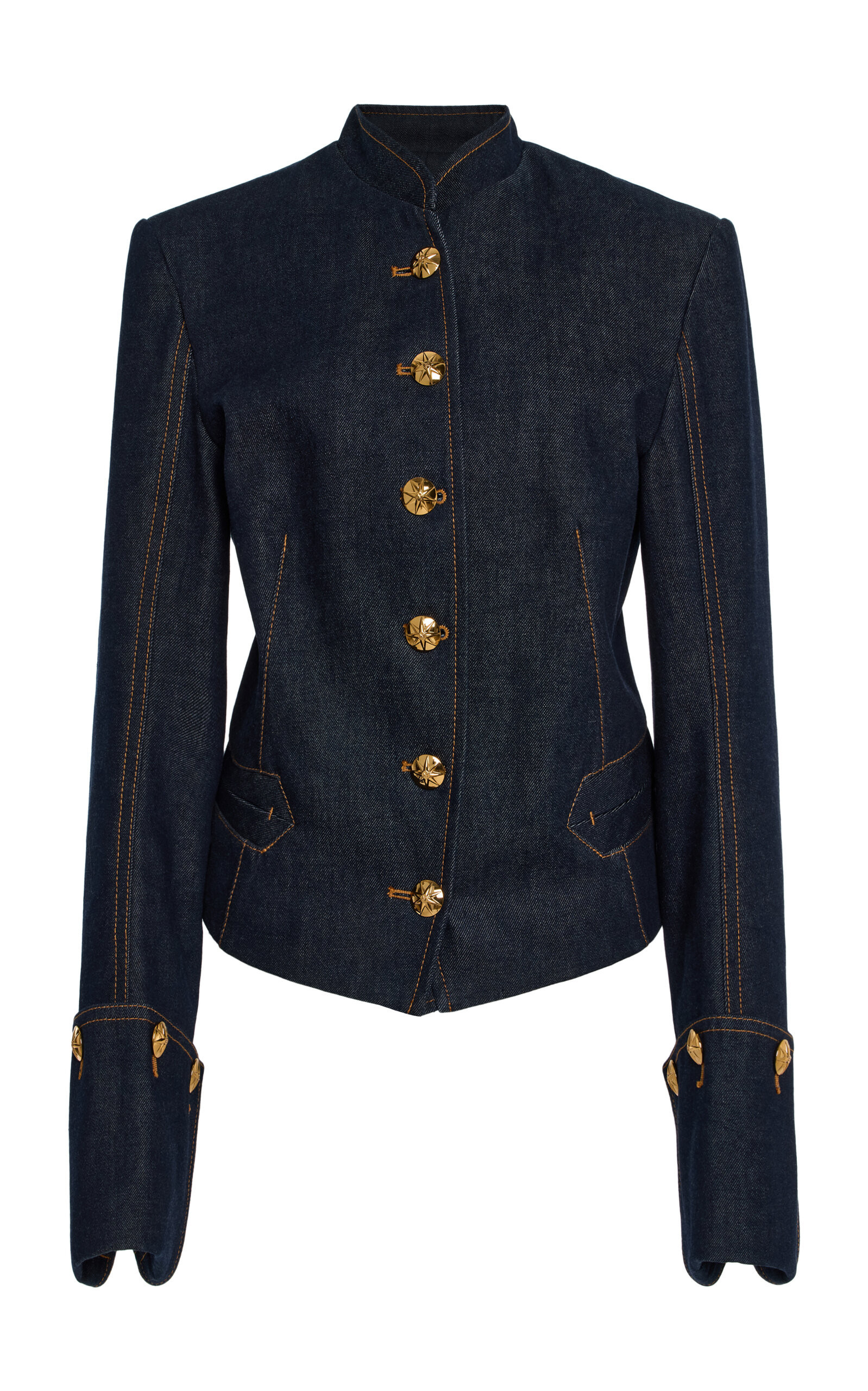Zimmermann Rebellion Pirate-Inspired Denim Jacket - Moda Operandi | Moda Operandi (Global)