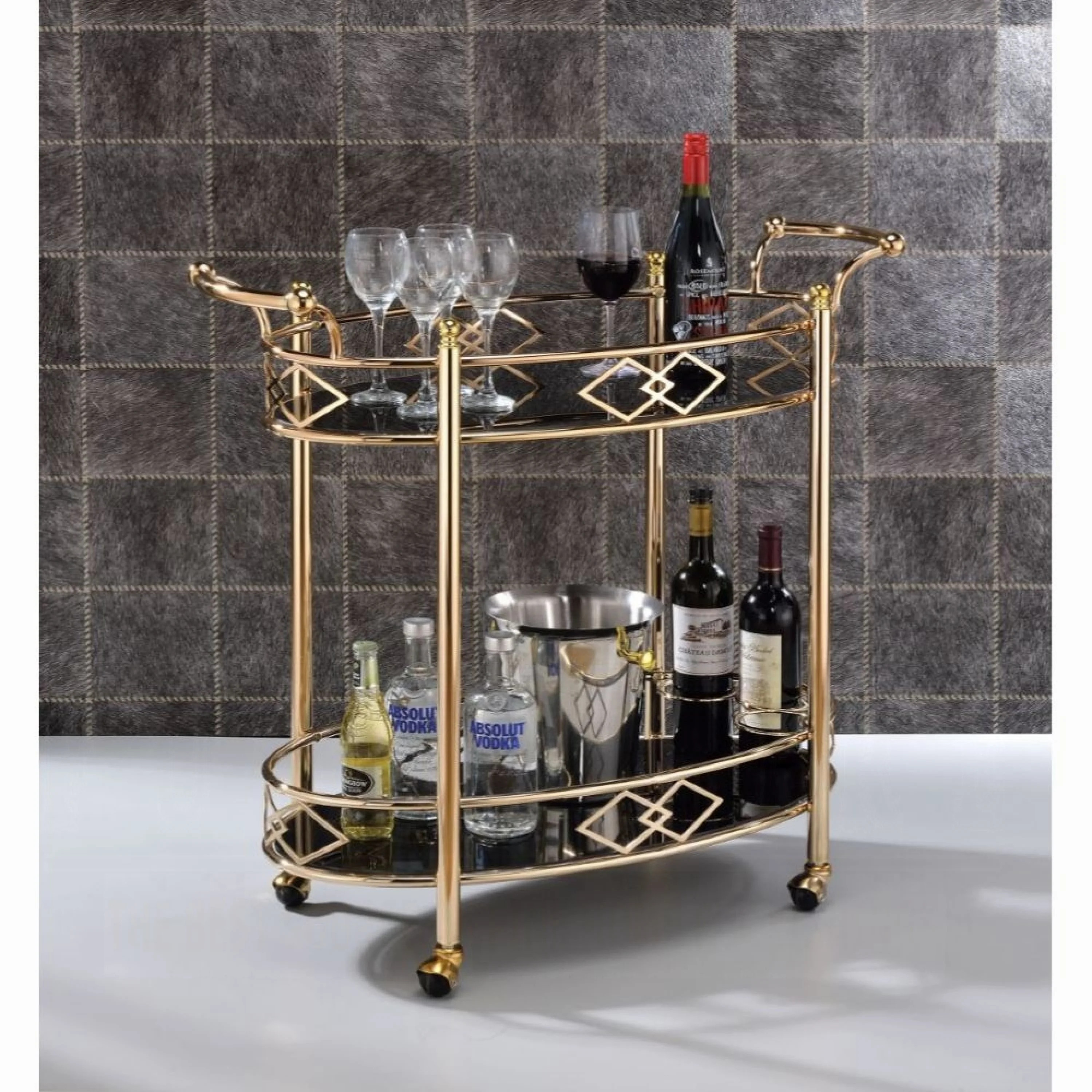 Maysville Metal Bar Cart | Wayfair North America
