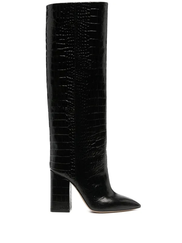 Anja 105mm leather boots | Farfetch Global
