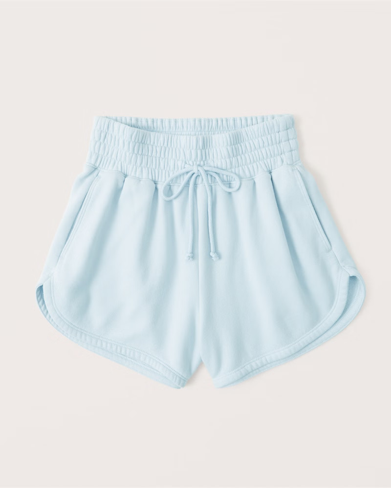 Dolphin-Hem Fleece Shorts | Abercrombie & Fitch (US)