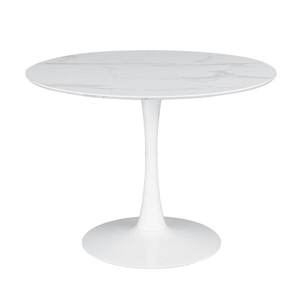 Arkell White 40-inch Round Dining Table | Bed Bath & Beyond