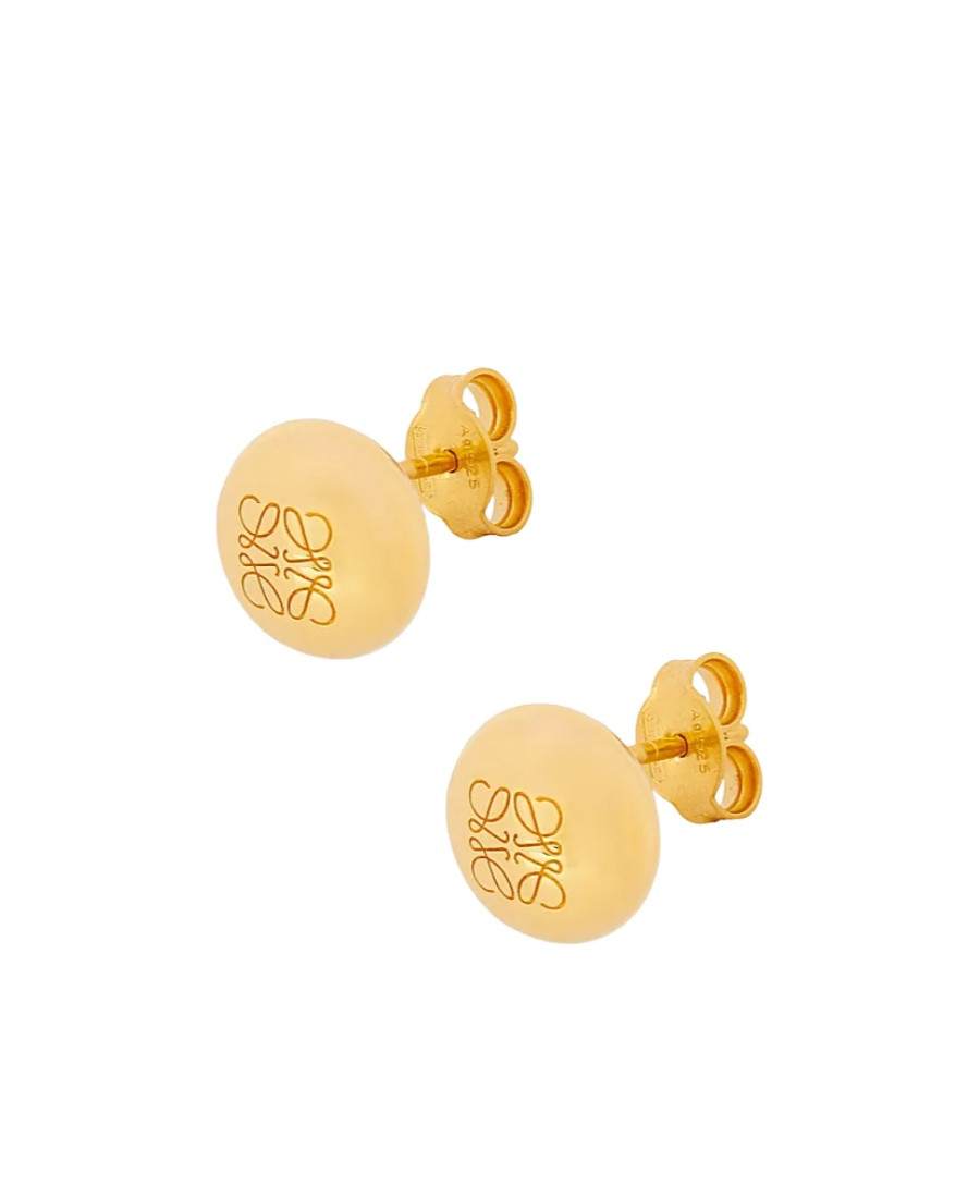 Loewe Anagram Pebble Stud Earrings | Senser US