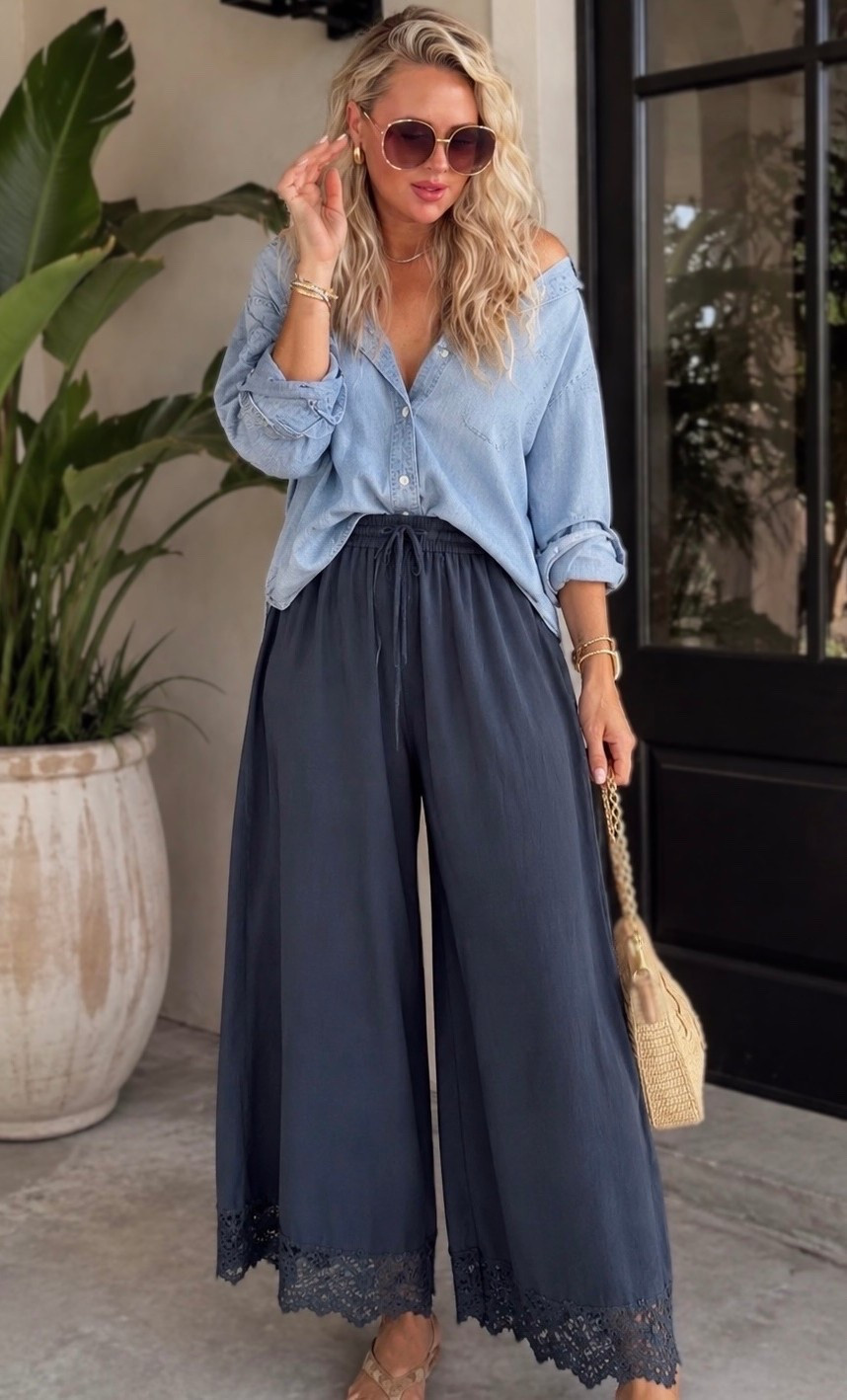 Amazon pants + my fave chambray! 🤌🏼

I’m in smalls.

#LTKootd #LTKOver40 #LTKWorkwear