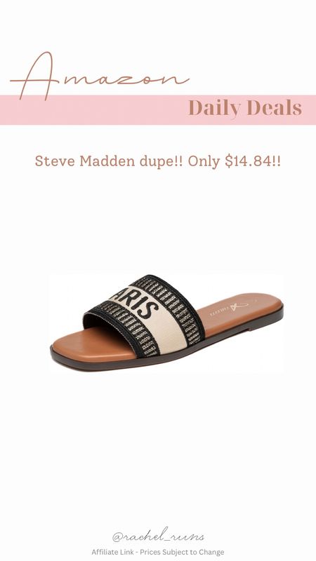 Use code 45L2QQN9 to save!

Steve Madden sandal lookalike!

Sandals
Summer outfit
Vacation
Spring outfit

#LTKSeasonal #LTKU #LTKover40 #LTKstyletip #LTKtravel

#LTKsalealert #LTKfindsunder50 #LTKshoecrush