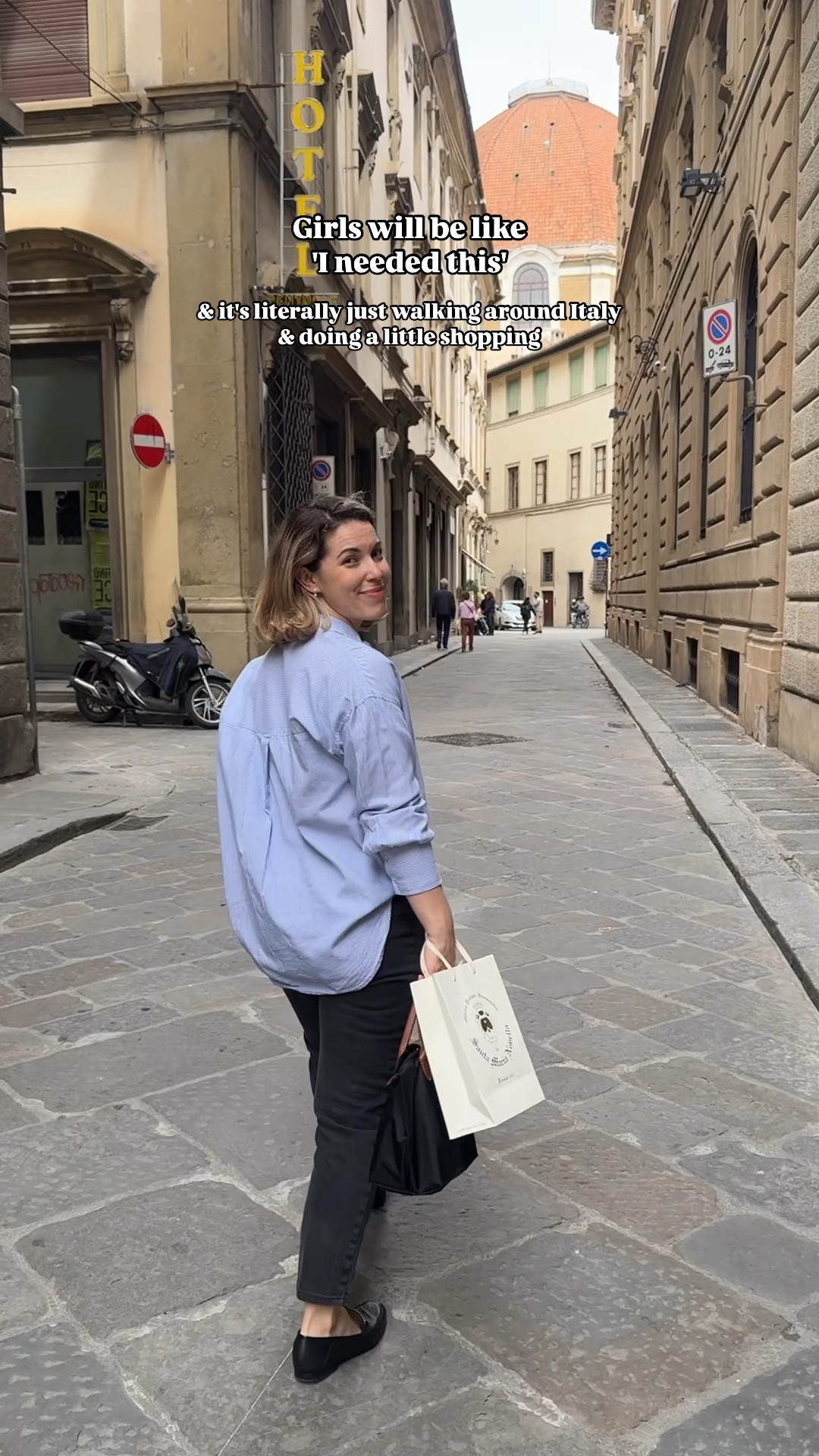 Italy OOTD! 

#LTKItBag #LTKShoeCrush #LTKStyleTip